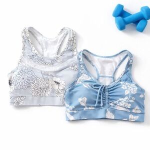 NWT Floral Sports Bra Bundle (2) | Removable Padding